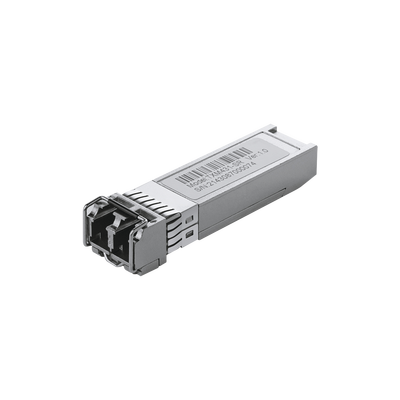 Transceptor mini-GBIC  SR-SFP+ duplex Multimodo 10 G base, Distancia hasta 300 M, conector LC