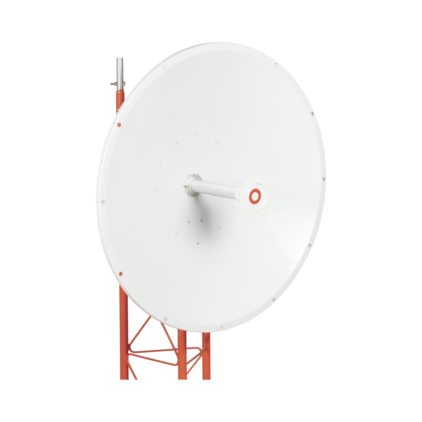 Antena direccional de 3ft, 4.9 a 6.5 GHz, Ganancia 34 dBi, Conectores N-hembra, Polarización doble, incluye montaje para torre o mástil