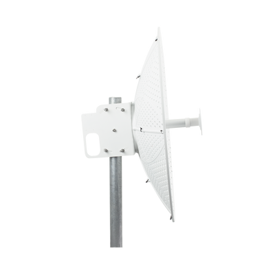 Antena direccional para C5x y B5x, Guía de onda para mantener la integridad de la señal y minimiza la pérdida en transmisión , 4.9 - 6.5 GHz, 3 ft, Ganancia de 34 dBi, Montaje incluido