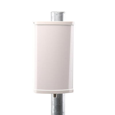 Antena Sectorial de 2.4 GHz, ganancia 12 dBi,  Angulo de apertura de 90 °, Conector N-Hembra, con montaje incluido