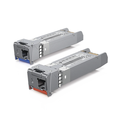 UFiber Módulo SFP+, transceptor MiniGibic MonoModo 10 Gbps, distancia 10 km, un conector LC