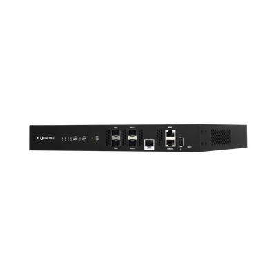 UFiber GPON OLT, Terminal de línea óptica hasta 512 ONUs concurrentes, con 4 puertos SFP GPON + 1 puertos SFP+ 10 G