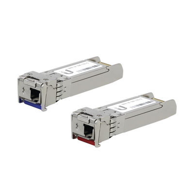 UFiber Módulo SFP+, transceptor MiniGibic MonoModo 10 Gbps, distancia 10 km, un conector LC