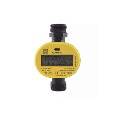 Medidor de flujo de agua con tecnología LoraWAN para tubería de 3/4 de pulgada