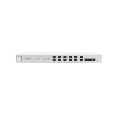 UniFi Switch 16 XG, Capa 2 de 12 puertos SFP+ 10 Gb + 4 puertos 10G Base-T (RJ-45)