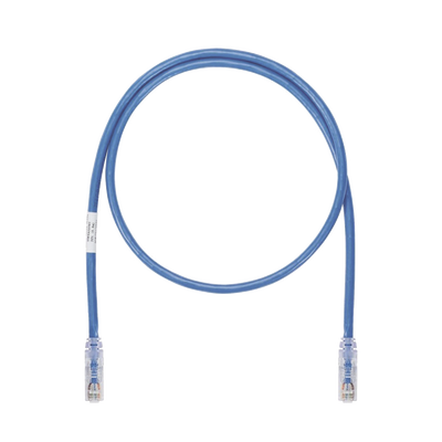 Cable de Parcheo UTP, Cat6A, 26 AWG, CM, Color Azul, 5ft