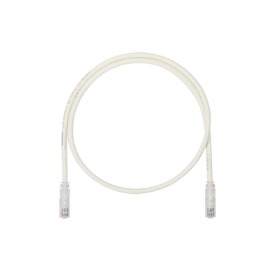 Cable de Parcheo UTP, Cat6A, 24 AWG, CM, Color Blanco, 1ft