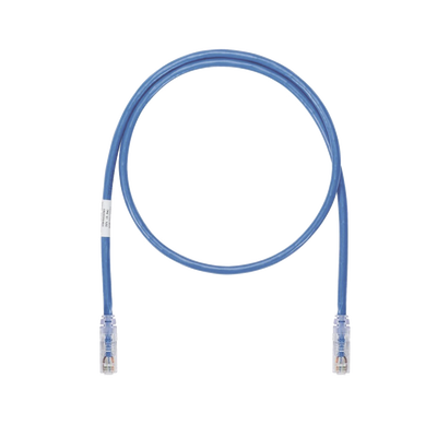 Cable de Parcheo UTP, Cat6A, 24 AWG, CM, Color Azul, 10ft