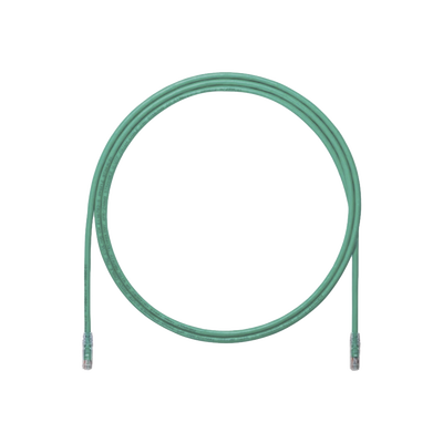 Cable de Parcheo UTP, Cat6A, 24 AWG, CM, Color Verde, 15ft