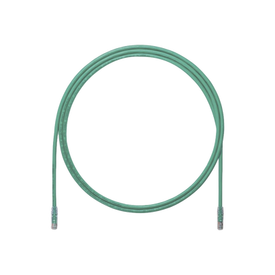 Cable de Parcheo UTP, Cat6A, 24 AWG, CM, Color Verde, 20ft