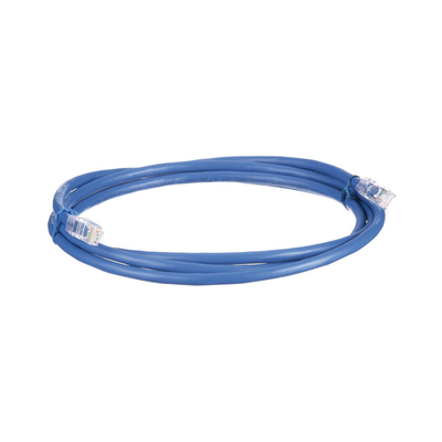 Cable de Parcheo UTP, Cat6A, 24 AWG, CM, Color Azul, 3ft