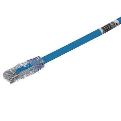 Cable de Parcheo UTP, Cat6A, 24 AWG, CM, Color Azul, 3ft