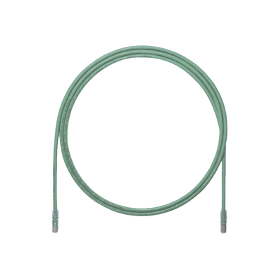 Cable de Parcheo UTP, Cat6A, 24 AWG, CM, Color Verde, 5 ft