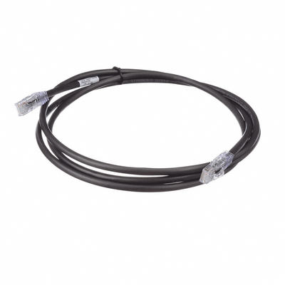 Cable de Parcheo UTP, Cat6A, 24 AWG, CM, Color Negro, 7ft