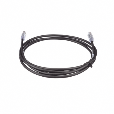 Cable de Parcheo UTP, Cat6A, 24 AWG, CM, Color Negro, 7ft