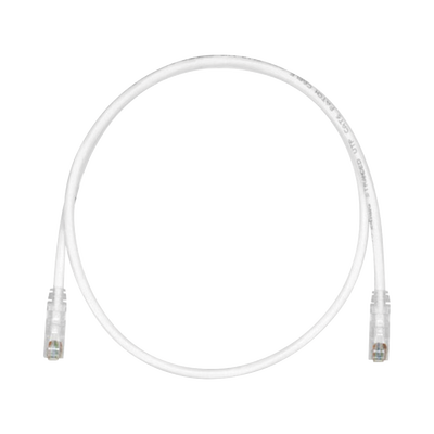 Cable de Parcheo TX6, UTP Cat6, 24 AWG, CM, Color Blanco Mate, 50 cm