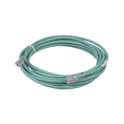 Cable de Parcheo TX6, UTP Cat6, 24 AWG, CM, Color Verde, 15ft