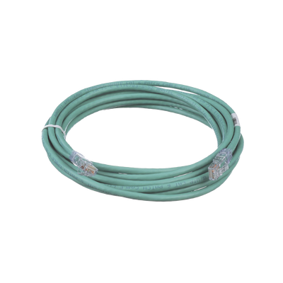 Cable de Parcheo TX6, UTP Cat6, 24 AWG, CM, Color Verde, 15ft