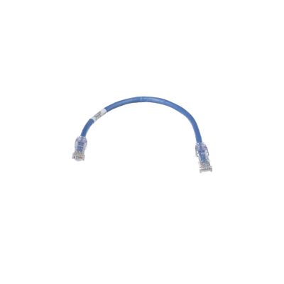 Cable de Parcheo TX6, UTP Cat6, 24 AWG, CM, Color Azul, 1 ft