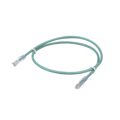 Cable de Parcheo TX6, UTP Cat6, 24 AWG, CM, Color Verde, 3 ft.