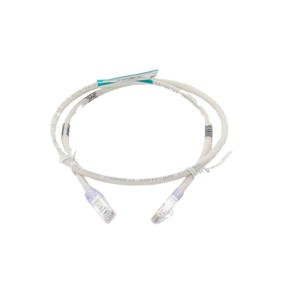 Cable de Parcheo TX6, UTP Cat6, 24 AWG, CM, Color Blanco Mate, 3ft