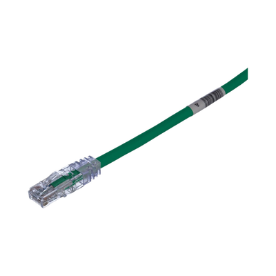 Cable de Parcheo TX6, UTP Cat6, 24 AWG, CM, Color Verde, 7 ft.