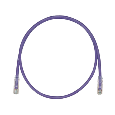 Cable de Parcheo TX6, UTP Cat6, 24 AWG, CM, Color Violeta, 8 Metros