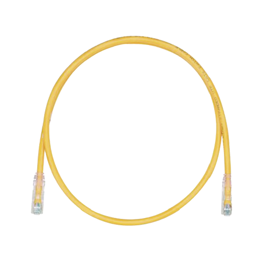 Cable de Parcheo TX6, UTP Cat6, 24 AWG, LSZH, Color Amarillo, 8 metros