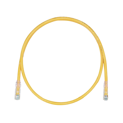 Cable de Parcheo TX6, UTP Cat6, 24 AWG, LSZH, Color Amarillo, 8 metros