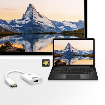 Adaptador activo de DisplayPort a HDMI 4K