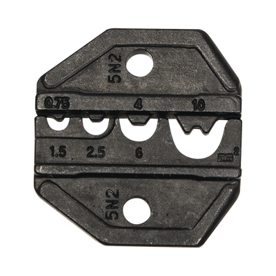 Matriz Ponchadora para Terminales sin Aislamiento, 8-18 AWG. Compatible con Pinza Ponchadora VDV200-010.