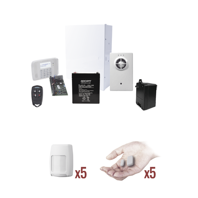 KIT VISTA48PROTEGE1 (Kit de Panel de Alarma con sensores totalmente inalambricos)