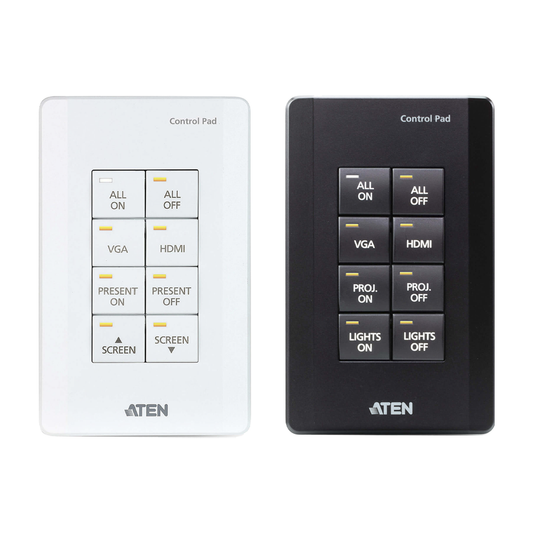 Sistema de control ATEN: panel de control de 8 botones