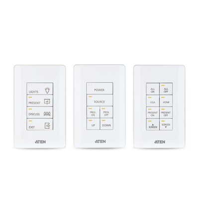 Sistema de control ATEN - Teclado de 8 botones (EE. UU., 1GANG)