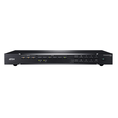 SWITCH MATRICIAL 7X3 | CON ESCALADOR DE VIDEO | STREAMING | MEZCLADOR DE AUDIO | HDBaseT | Receptor de IR