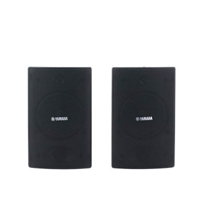 Altavoz de Montaje en Pared | 2 vias | Woofer 6.5" | Tweeter 1" | IPX3 | 8 ohms | 70/100V | Color Negro | Par