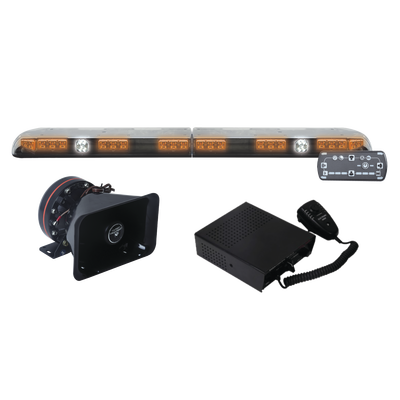 Kit para equipar unidades de construcción o seguridad privada, con barra de luces Vantage ultra brillante de 48", 64 LED de ultima generación