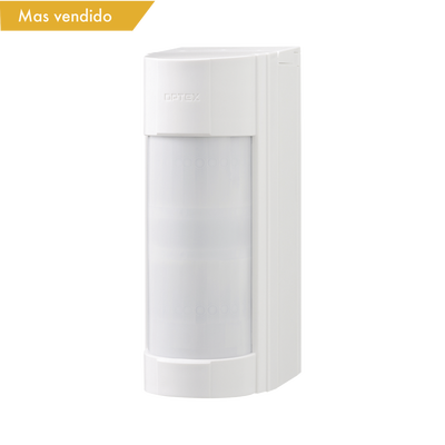 Detector de Movimiento Pasivo / Inalambrico (Alimentación) / 100% Exterior / Compatible con cualquier panel de alarma