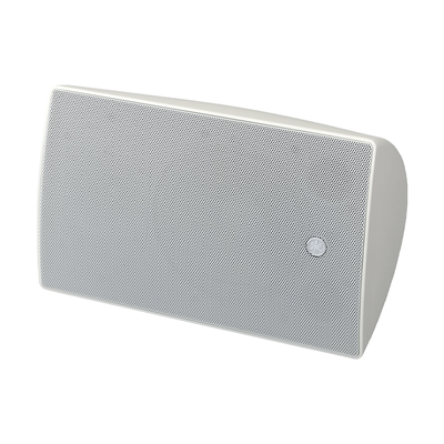 Altavoz de Montaje en Superficie, Woofer 8 Pulgadas | Tweeter 1 Pulgada | Bass-Reflex | IP35 | Ideal para Instalaciones Fijas | Par Color Blanco