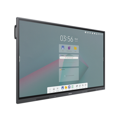 Pantalla tactil interactiva 75" Android 11 / Touch tipo IR / UHD / 350 nits / HDMI / USB / USB-C / WIFI / RJ45 / Compatible con VESA 800 x 400