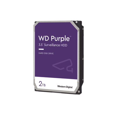 Disco Duro PURPLE de 2TB / 3 AÑOS DE GARANTÍA / Para Videovigilancia