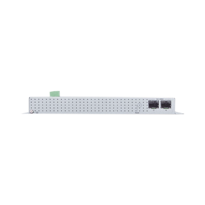 Switch Industrial Administrable Capa 2 de Pared,16 Puertos PoE 802.3at Gigabit y 2 Puertos SFP