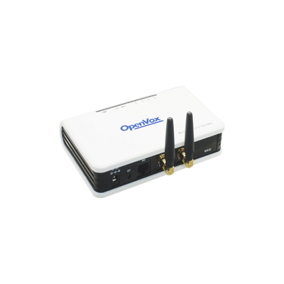 Gateway GSM 3G, con 2 puertos para SIM, compatible con Grandstream y 3CX, protocolo SIP e IAX2