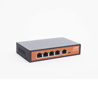 Extensor PoE / Entrada hasta 90 W / 4 puertos Gigabit PoE salida 802.3 af/at / Extensor PoE hasta 250 m / No administrable