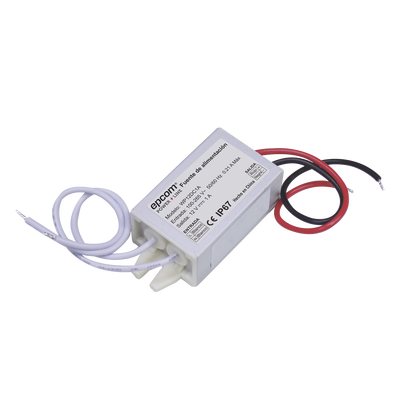 FUENTE DE ALIMENTANTACION PARA INTEMPERIE WATERPROOF 12 V @ 1 A