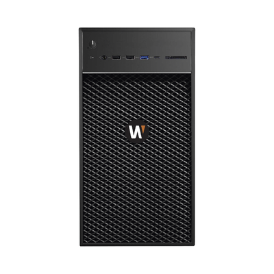 NVR Wisenet WAVE basada en Windows / Incluye licencia WAVE-PRO-04 / 470 Mbps throughput / Incluye 4TB para almacenamiento