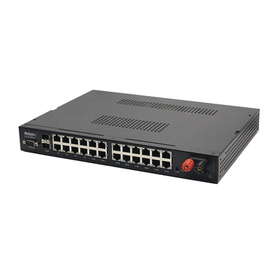 Switch WISP PoE Administrable de 26 puertos (24 PoE Gigabit + 2 SFP) entrada de 9-72 Vcc