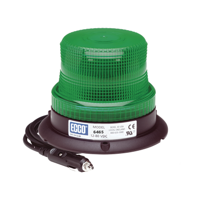 Mini Burbuja Led color Verde Serie X6465 con montaje de succión magnetico