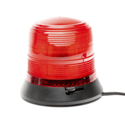 Burbuja brillante de 6 LEDs, color rojo, montaje magnético