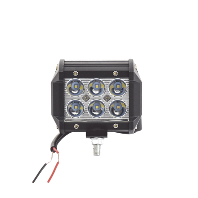 Luz de Trabajo de 6 LED, 1500 Lúmenes, 9 Watts, 10-30 Vcc, IP67, 4 pulgadas